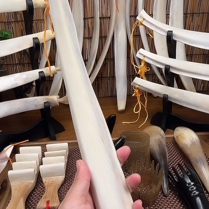 冯***泉高货牛骨刮痧板高货