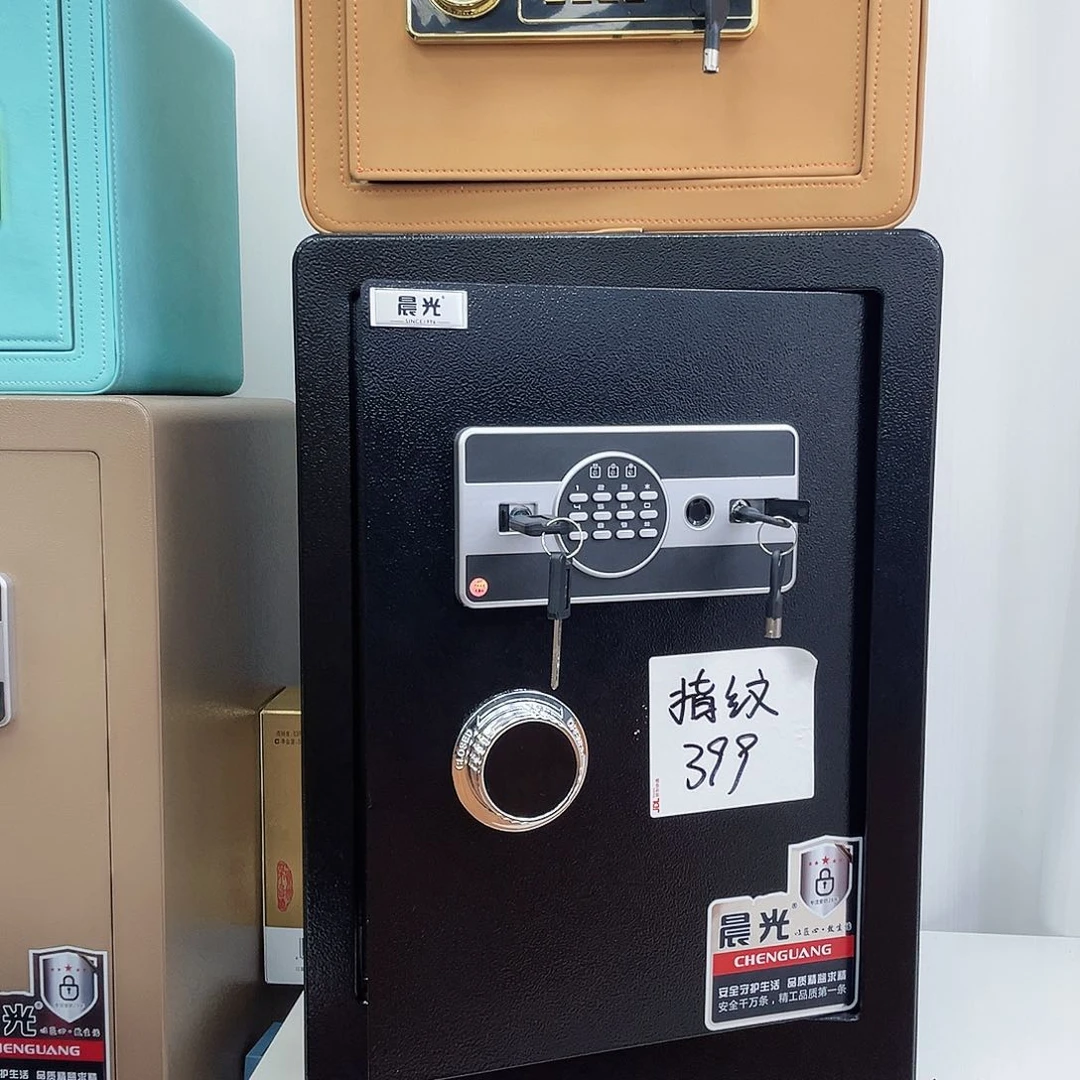 银保管箱 60 高。 黑色 咖色