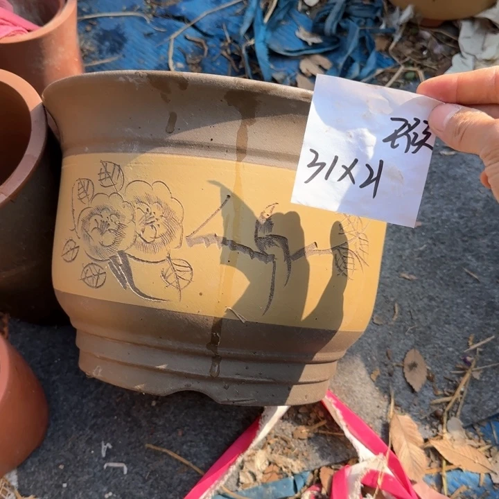 紫砂花盆特价清仓