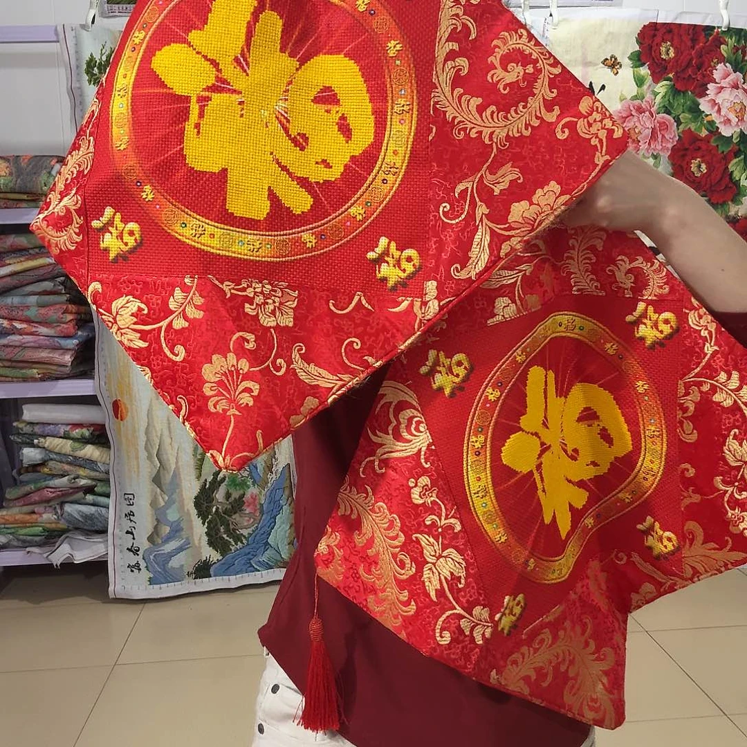 棉十字绣成品出售