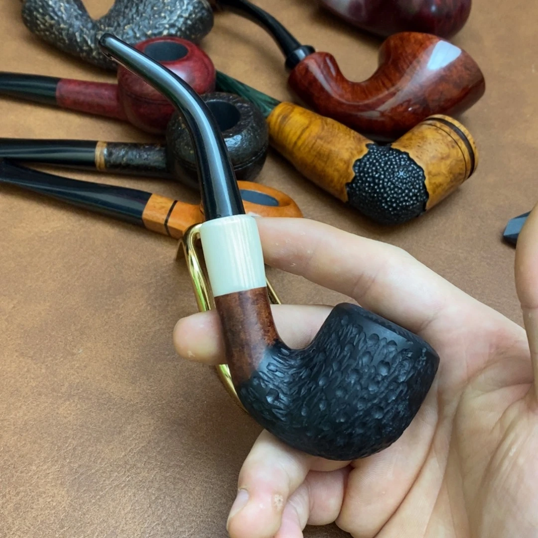 人***戏石楠木烟斗石楠木