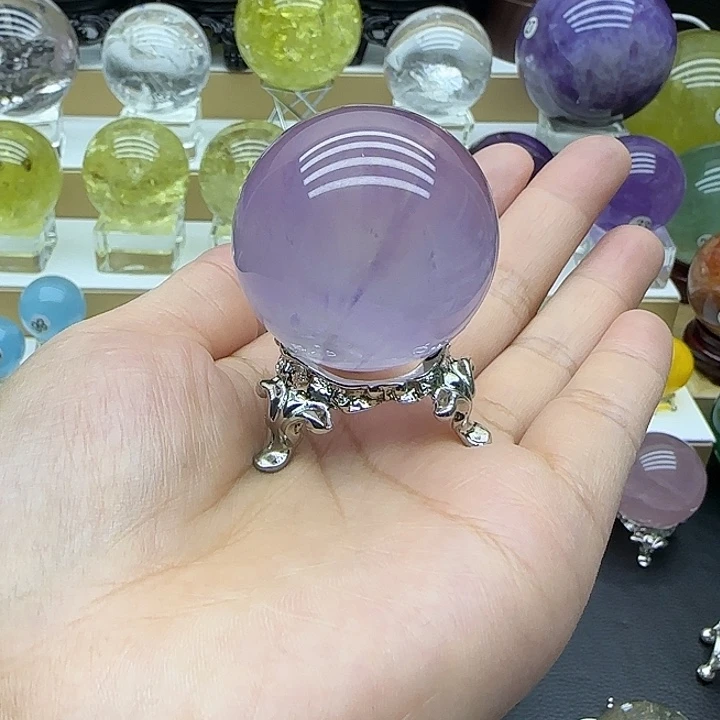 未镶嵌珠宝半成品水晶39mm