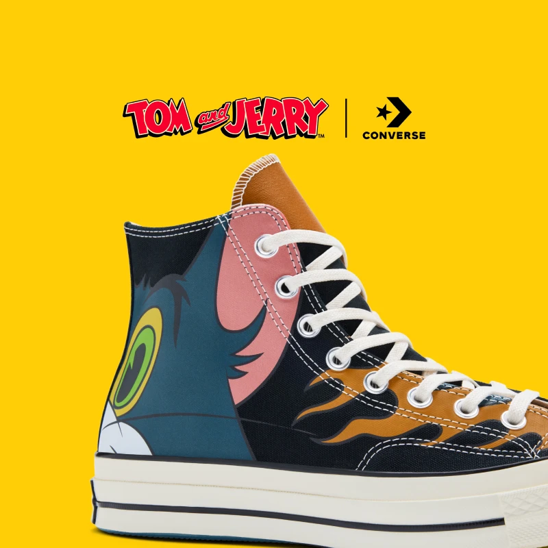 【联名款】匡威 Converse x Tom and Jerry Chuck 70运动鞋A15110C