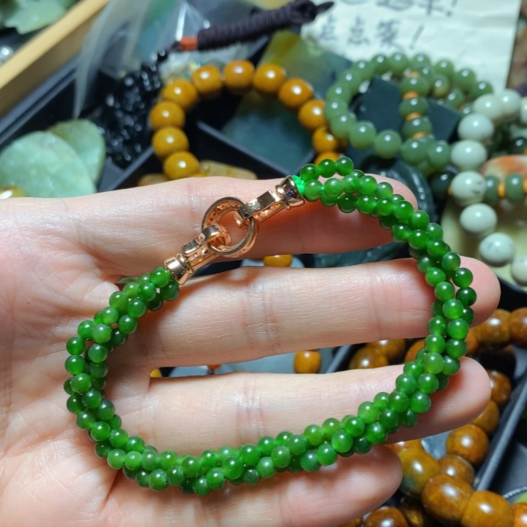 和田玉（碧玉）未镶嵌颈饰