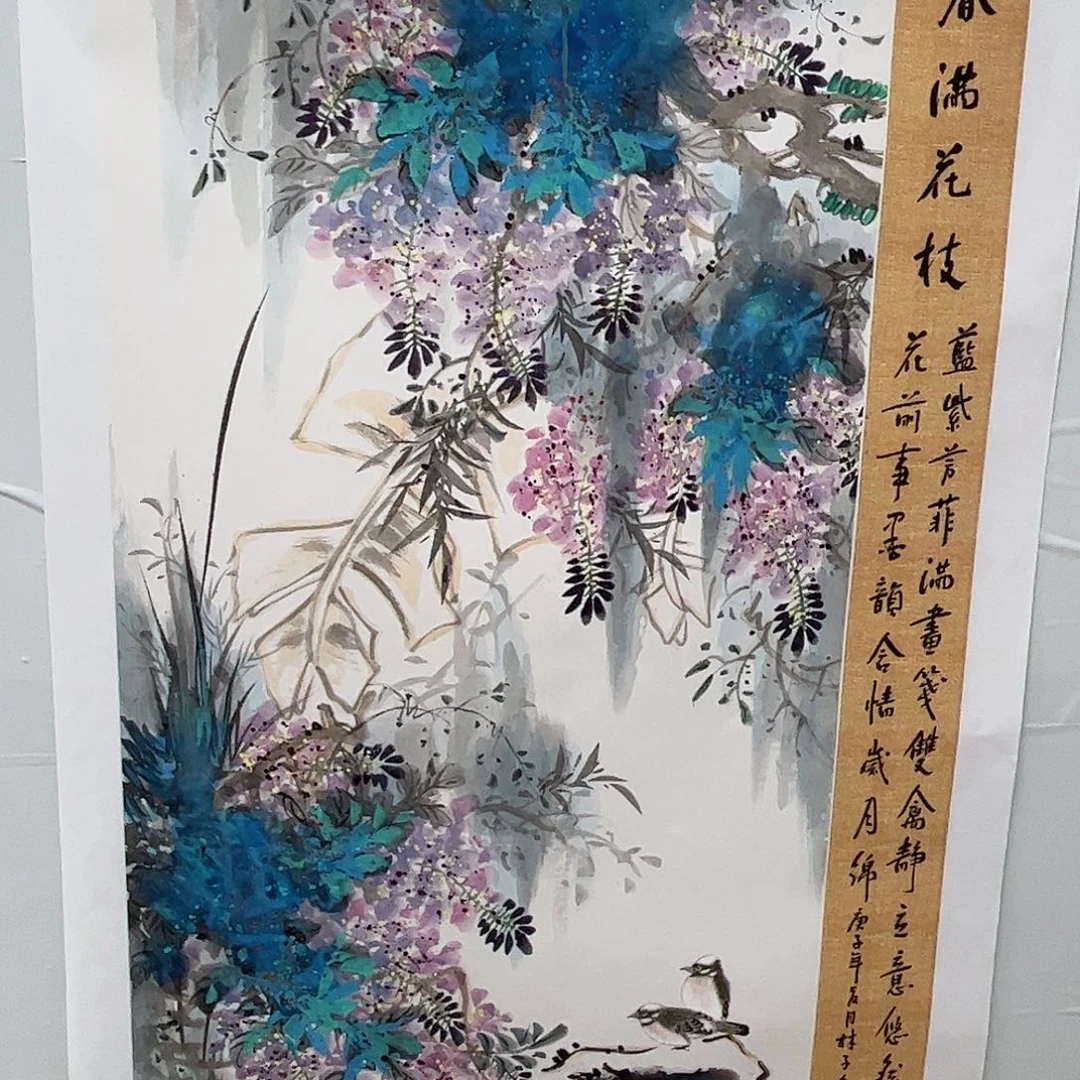 国画宣纸国画纯手绘作品