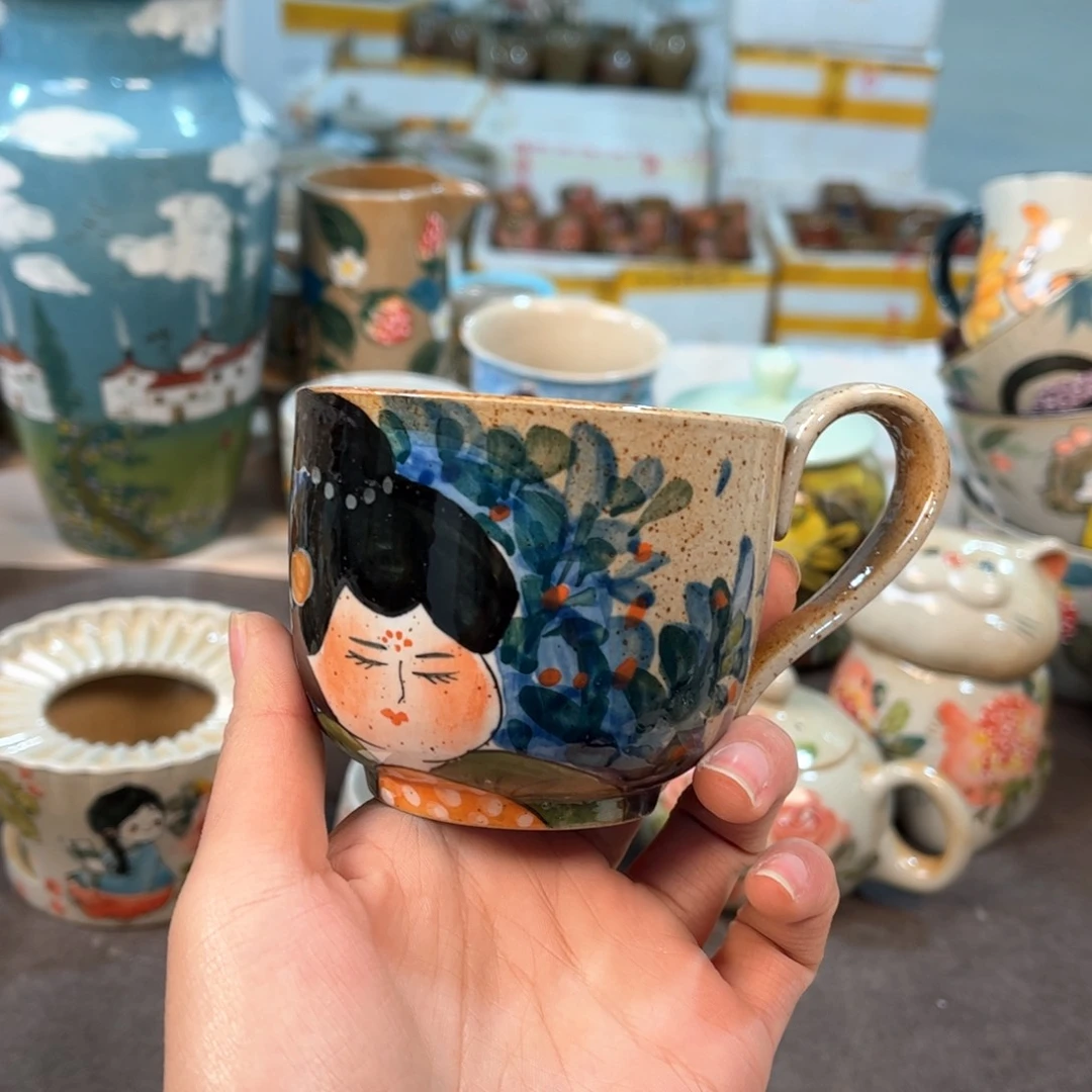景德镇陶瓷手工杯
