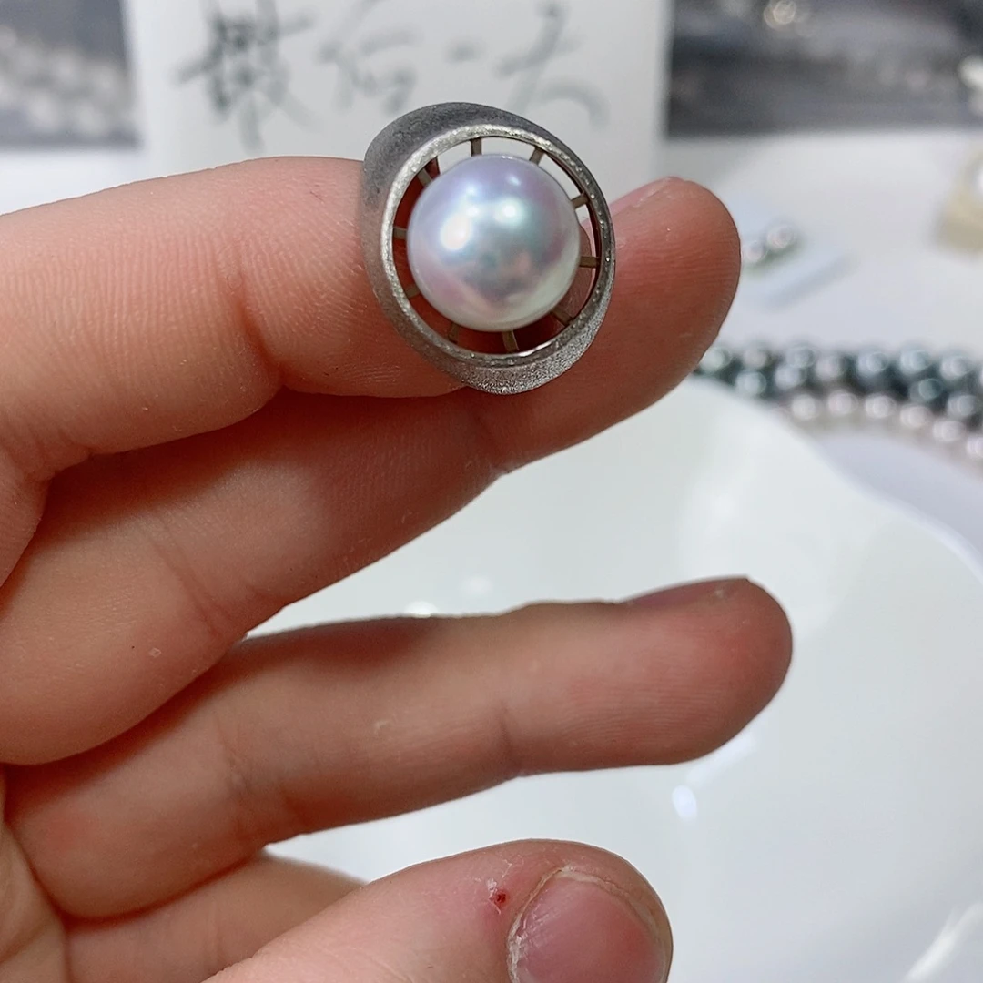 海水珍珠戒指未镶嵌