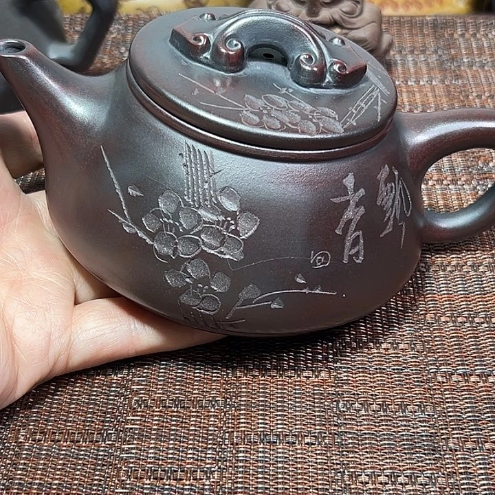 茶壶紫砂微瑕微瑕