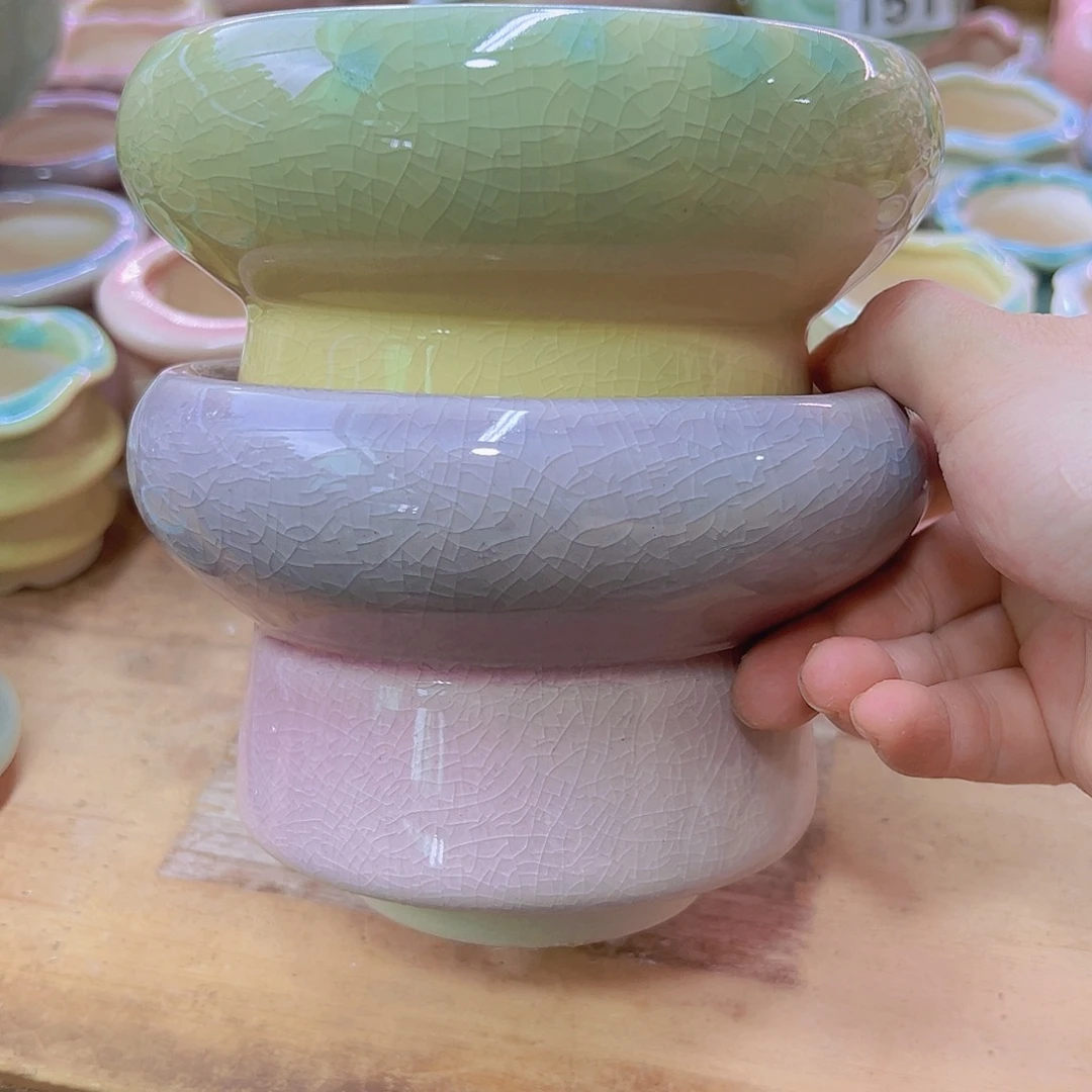 陶瓷花盆当场凑满12包邮