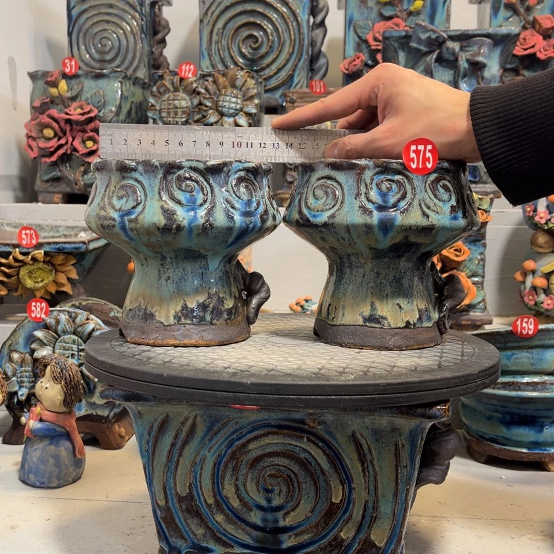 陶瓷福利575号陶然花盆