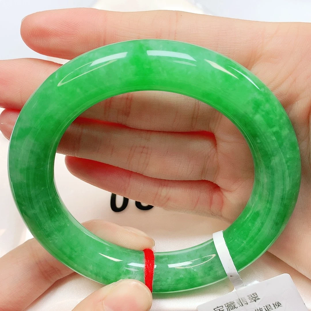 未镶嵌手镯翡翠翡翠手镯55圆