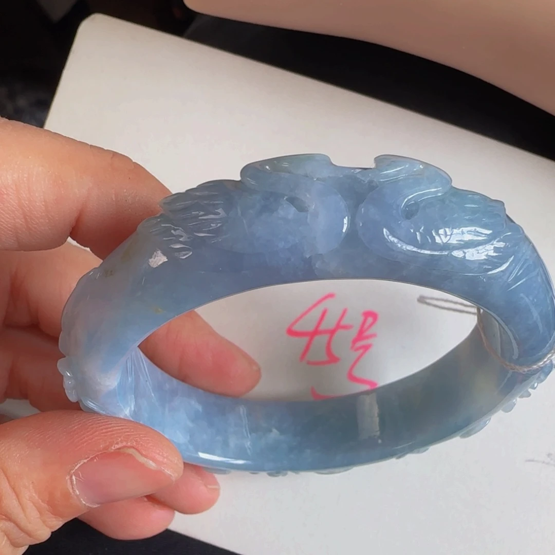 未镶嵌手镯翡翠老坑55.5