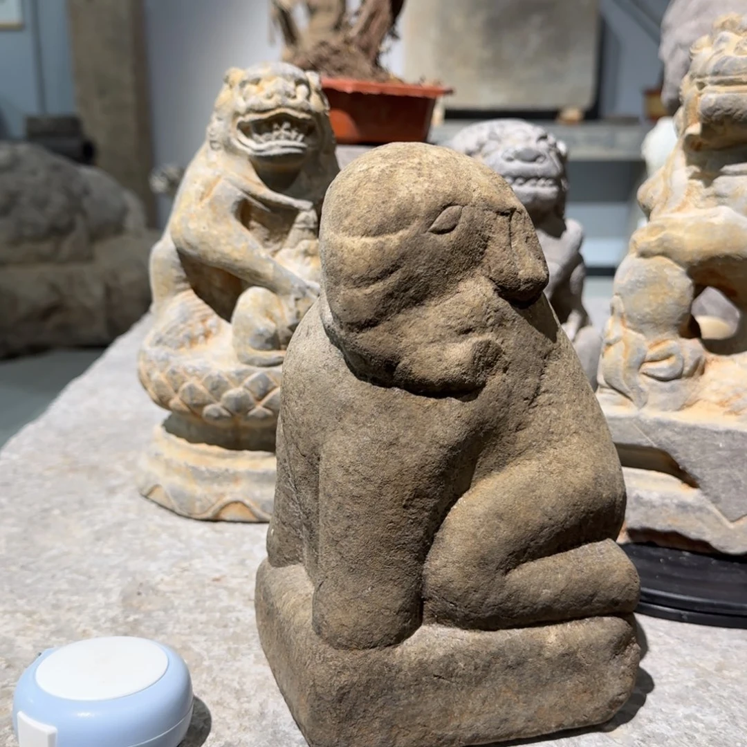 南***海石材汉白玉小象1111