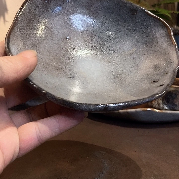 摆件手工高温原矿窑变