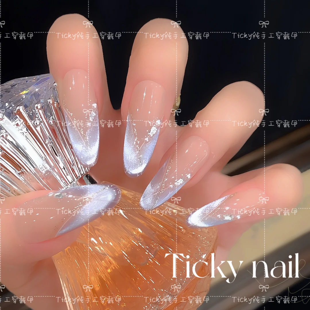 【紫来运转】紫色高级感满满纯欲风气质拉满纯手工美甲贴片