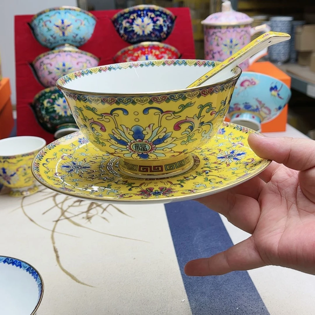 【闪购商品】珐琅5英寸1套。。。。