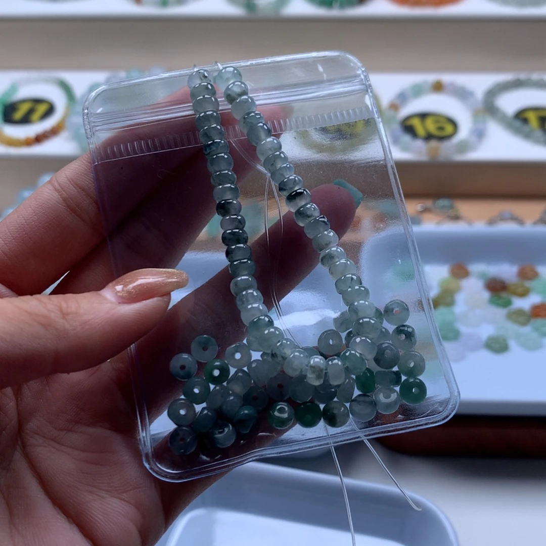 s***n未镶嵌手串翡翠翡翠股珠