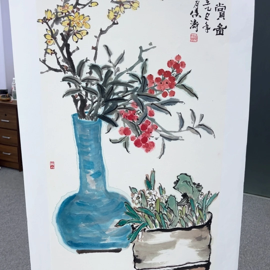 薇***城国画国画作品展览等活动的