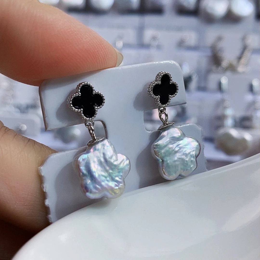 淡水珍珠银S925镶嵌正版珠宝首饰级别配件淡水无核药用珍珠