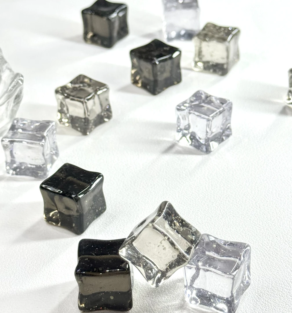 极限三选一【暗黑枷锁色系】夜光细闪星空冰块diy摆件