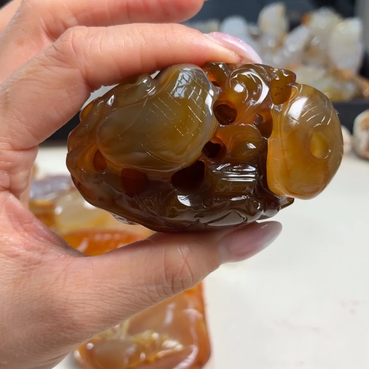 未镶嵌吊坠(不含链)玛瑙/玉髓