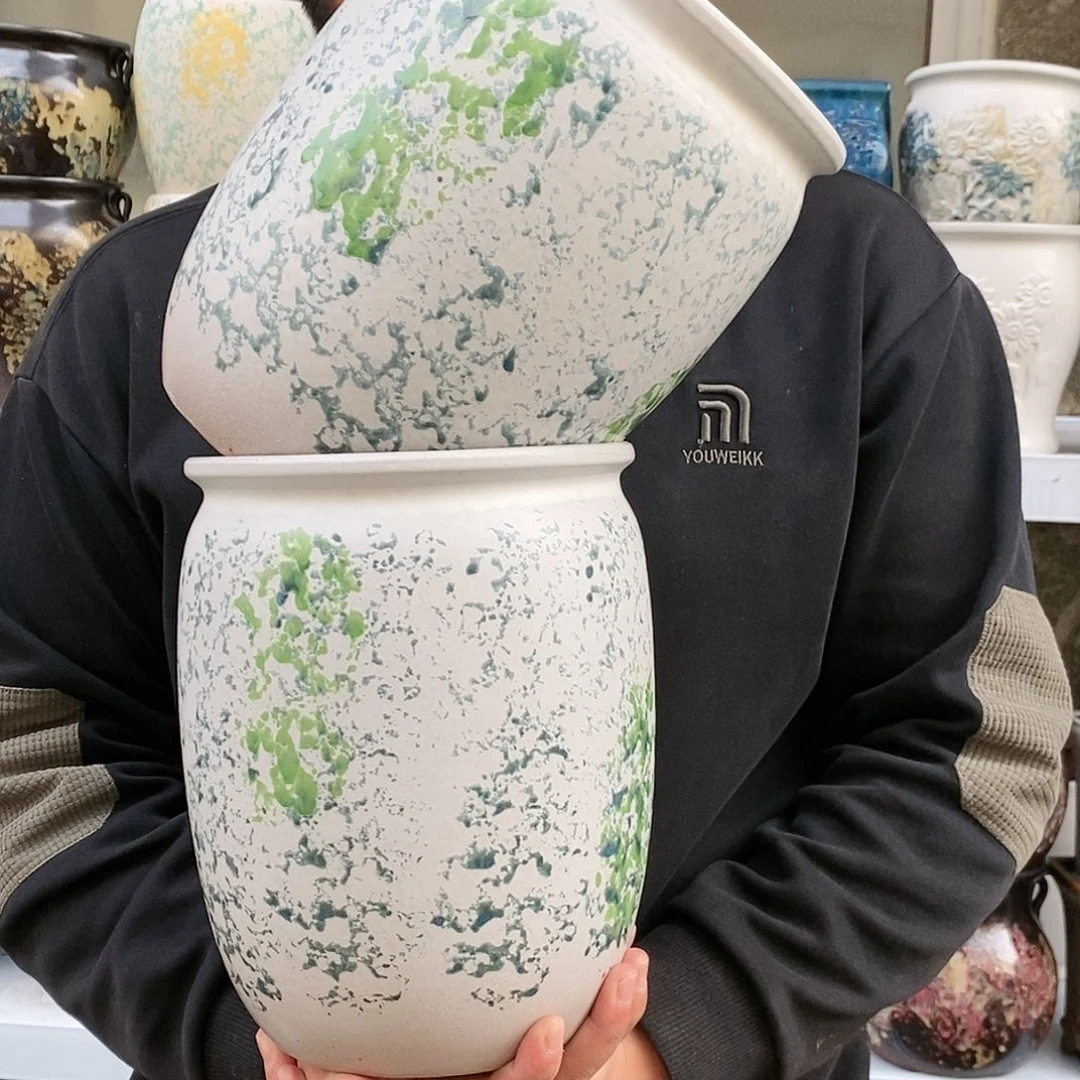 紫砂花盆口19高24福利