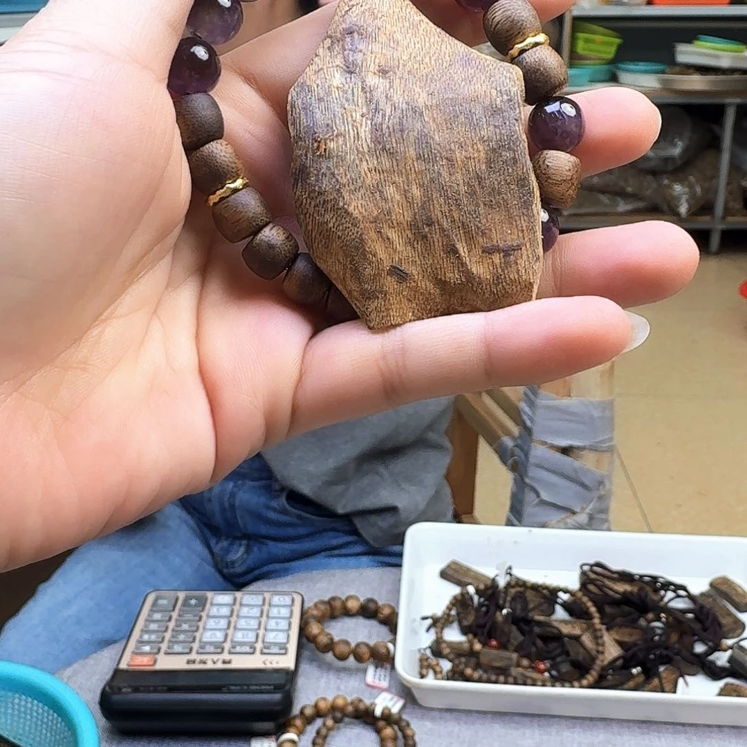 沉香香囊沉香桐**c紫水