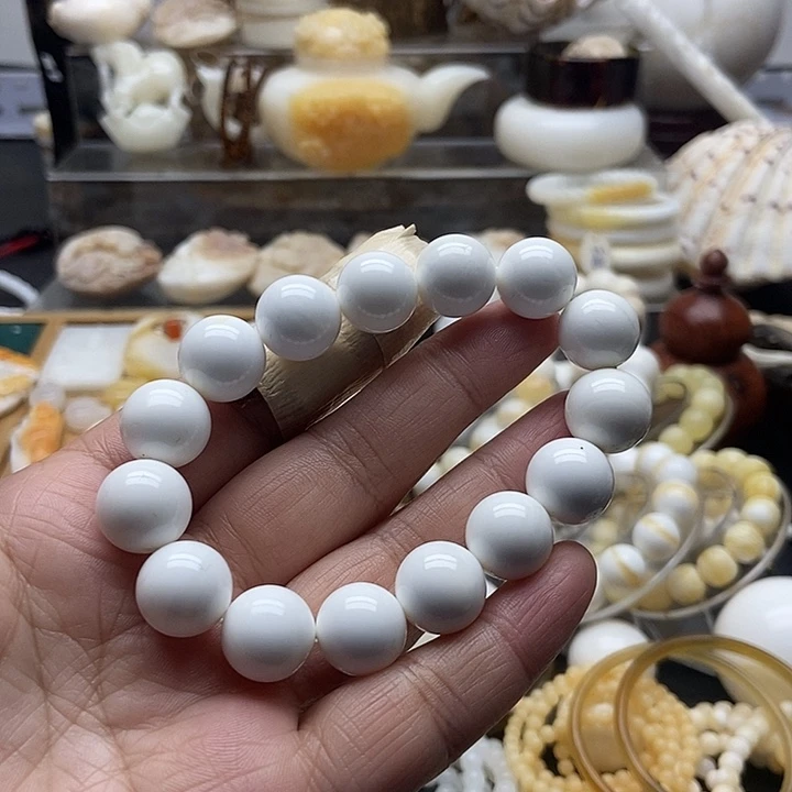 非金属贝壳全白通货1.4单圈