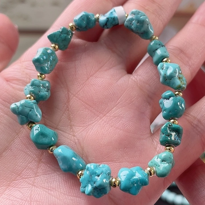 未镶嵌绿松石珠宝奇石