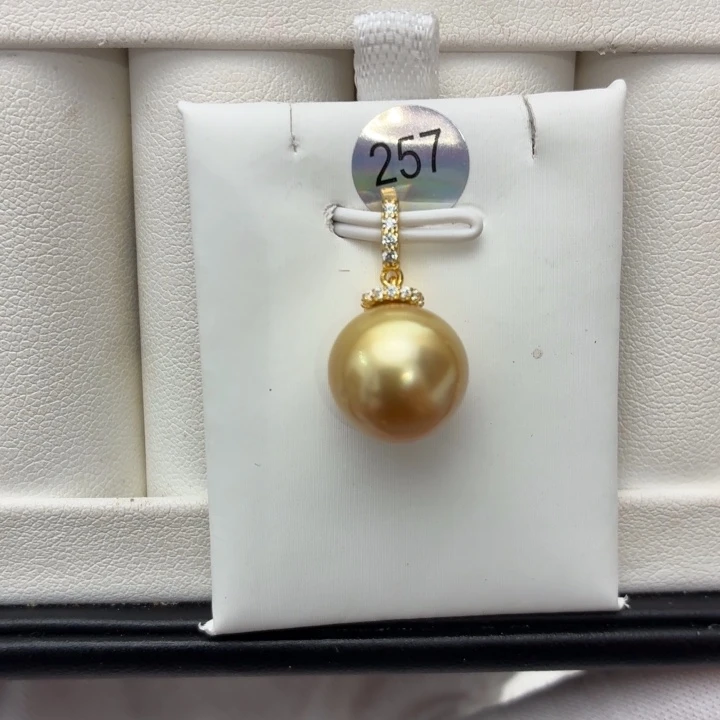 海水珍珠颈饰银S925镶嵌