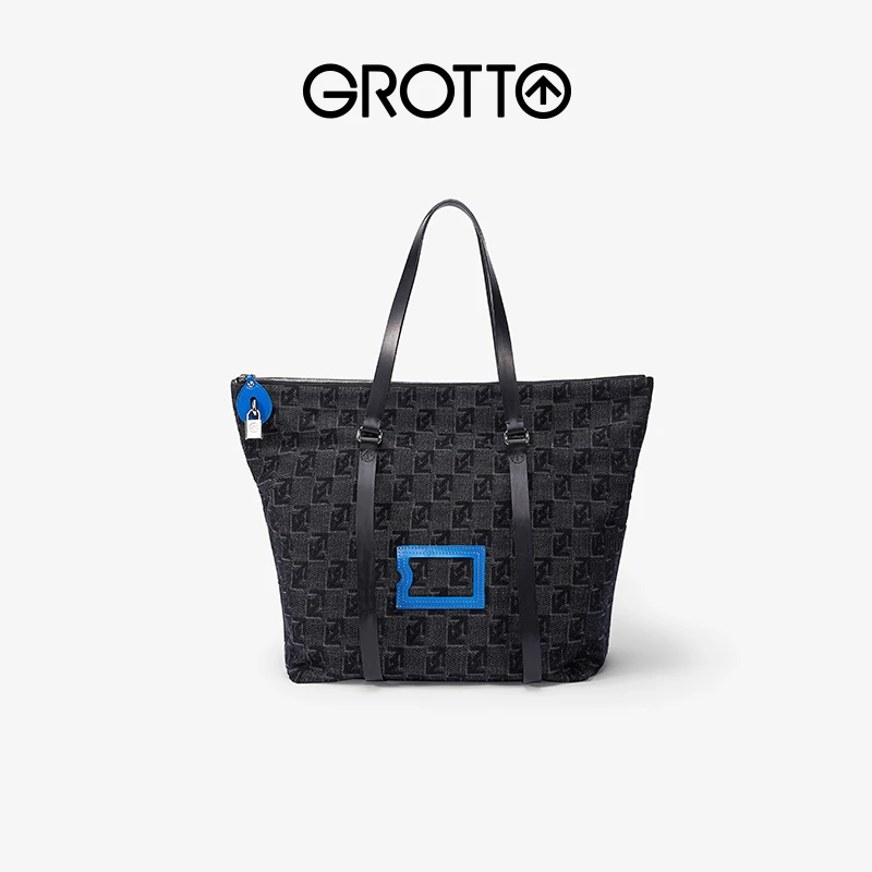 【限量立减1100】【Ciao】GROTTO个乐意大利丹宁单肩斜挎包肯豆风穿搭