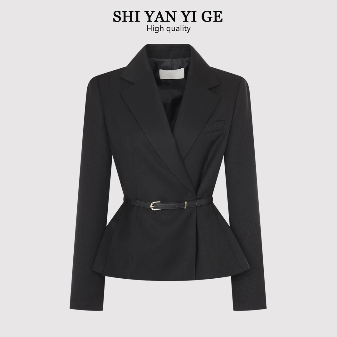 高级感气质收腰显瘦西装外套女2025新款秋巨好看的半身裙西服套装