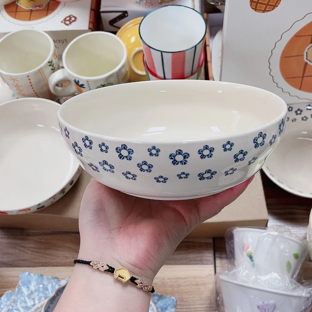 陶瓷7寸汤碗陶瓷餐具系列微瑕