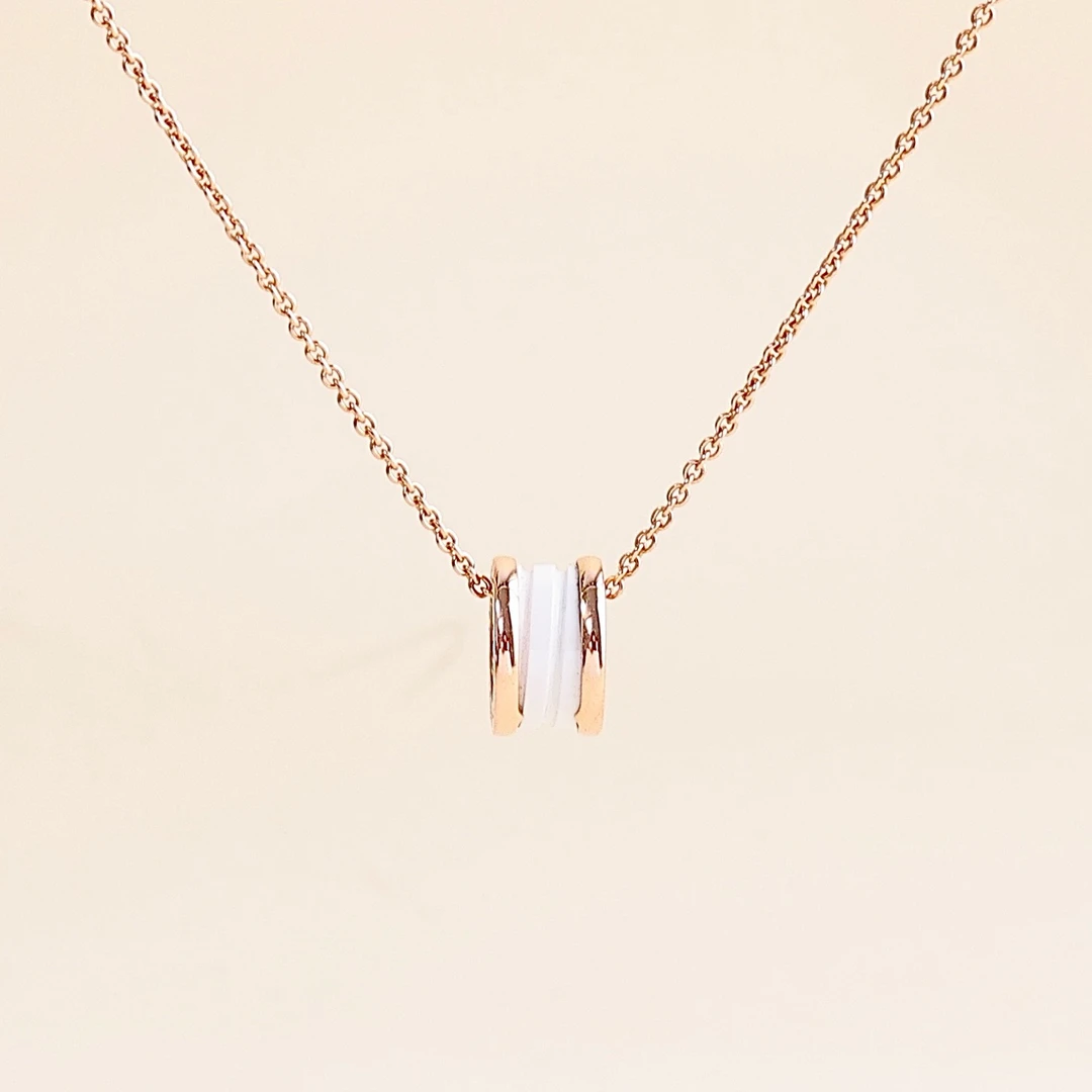 95新 BVLGARI/宝格丽 弹簧/链长42cm/项链/3169