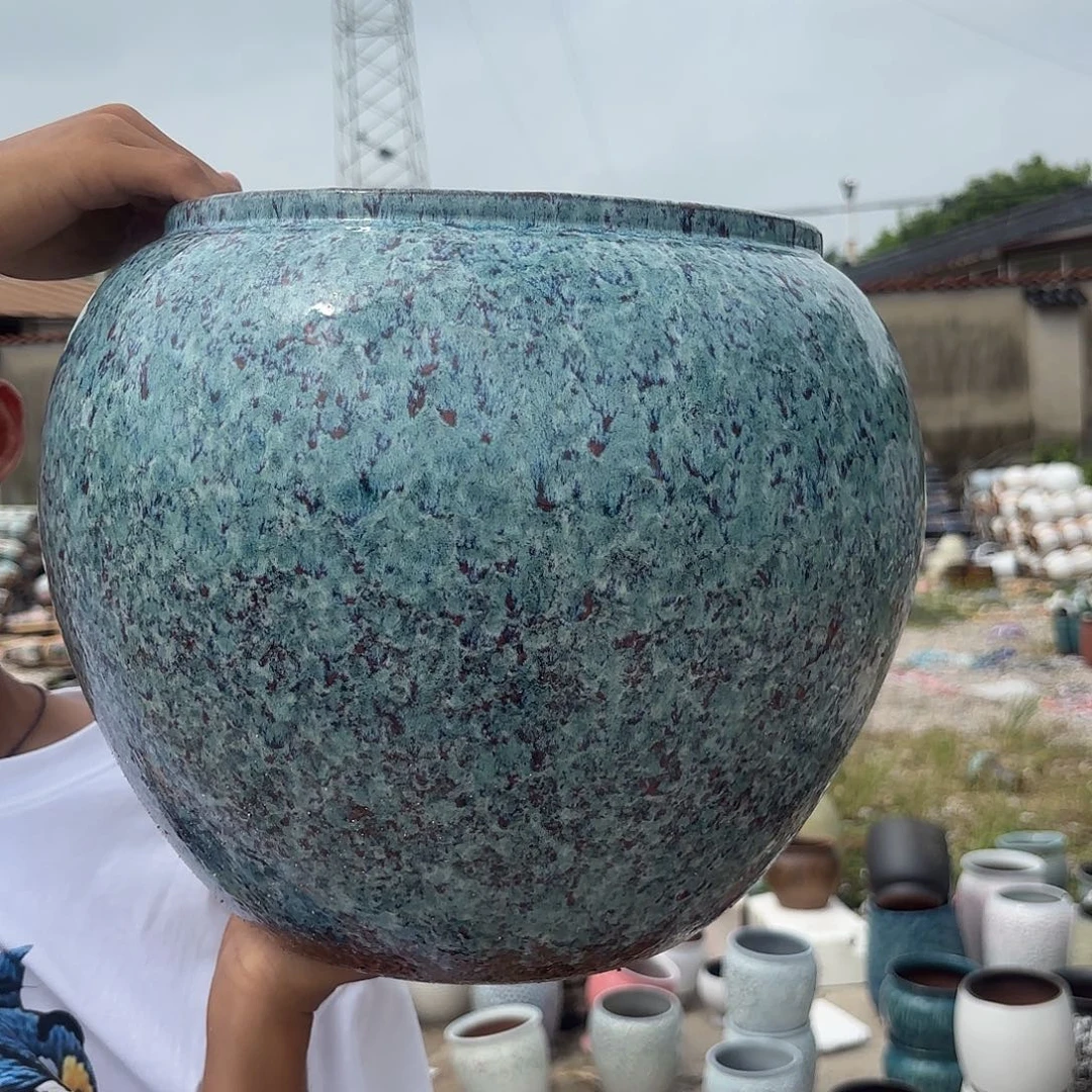 琉璃紫大球口径24*27