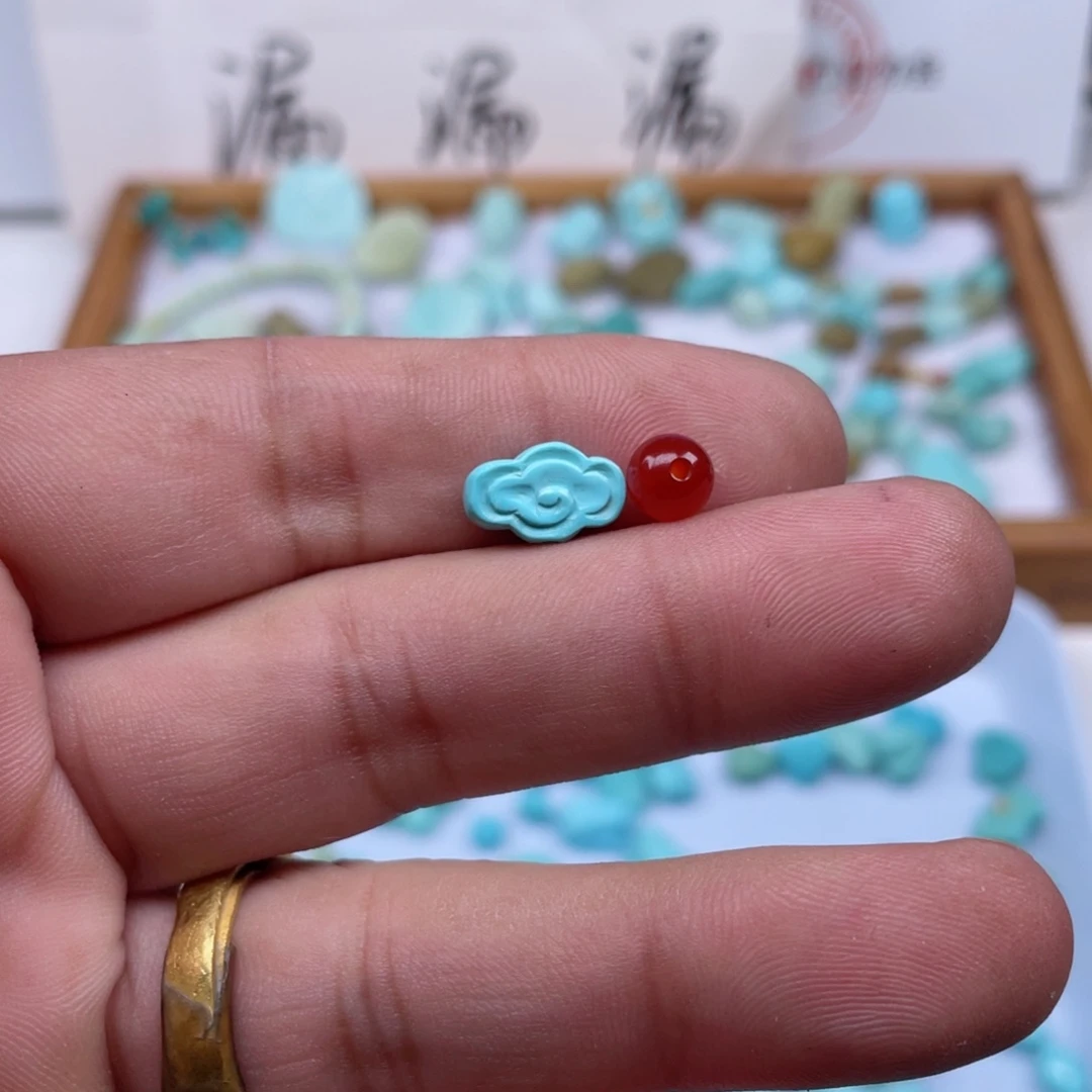 南红玛瑙未镶嵌颈饰214