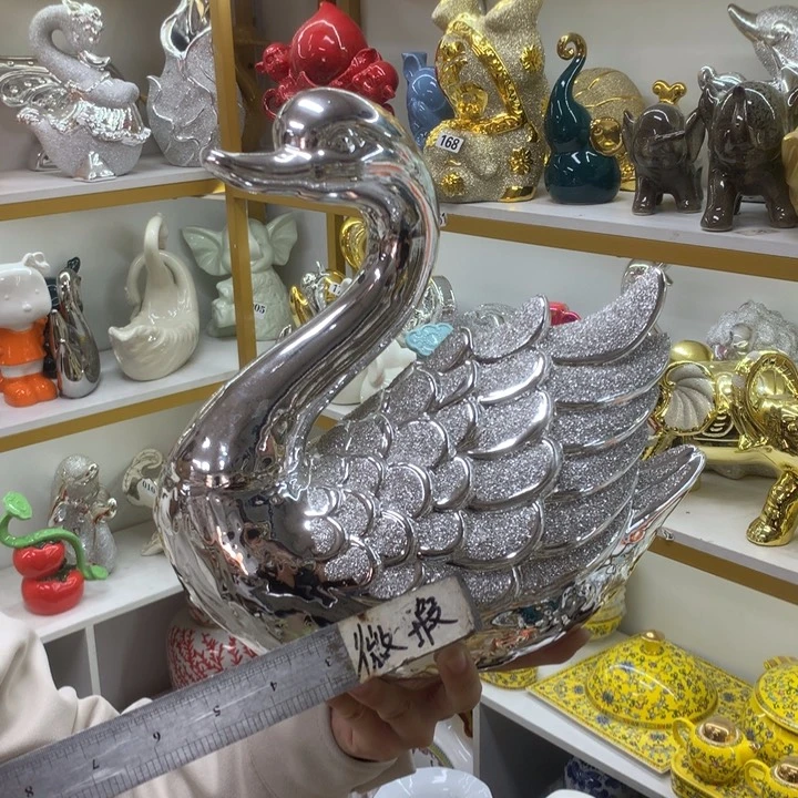 摆件微瑕陶瓷介意勿拍