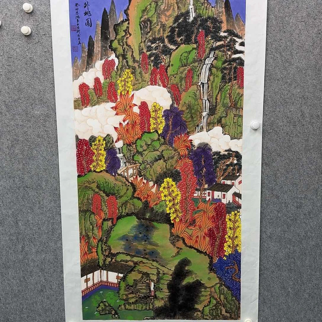 书法作品多次参加