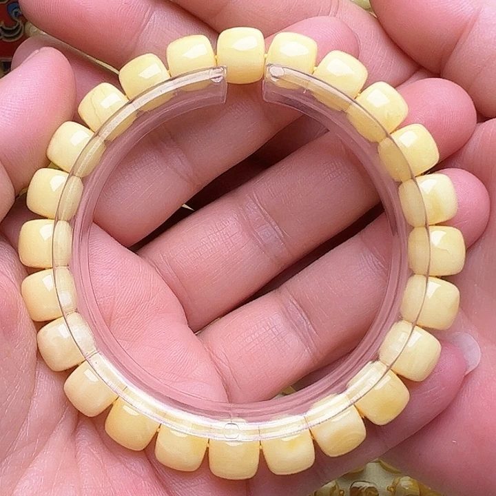 蜜蜡裸石未镶嵌九*℡9.5m m