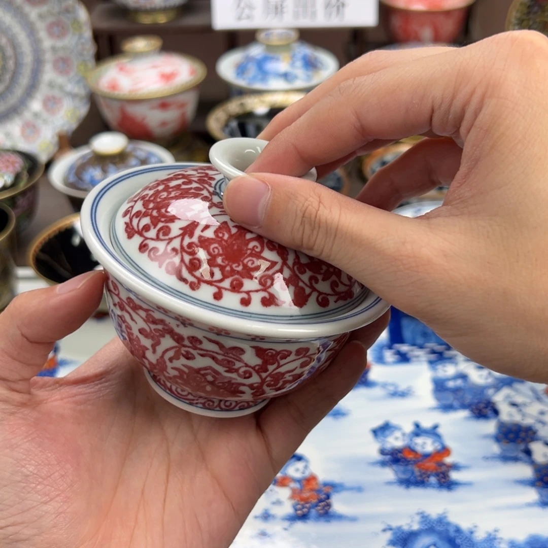 瓷片景德镇手工手绘陶瓷