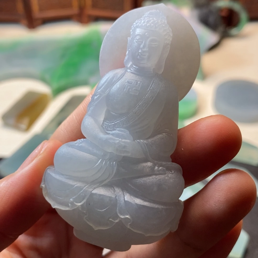 定制翡翠未镶嵌天然缅甸翡翠A货