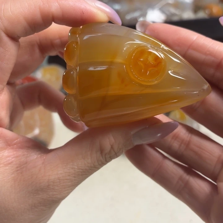 玛瑙/玉髓未镶嵌吊坠(不含链)