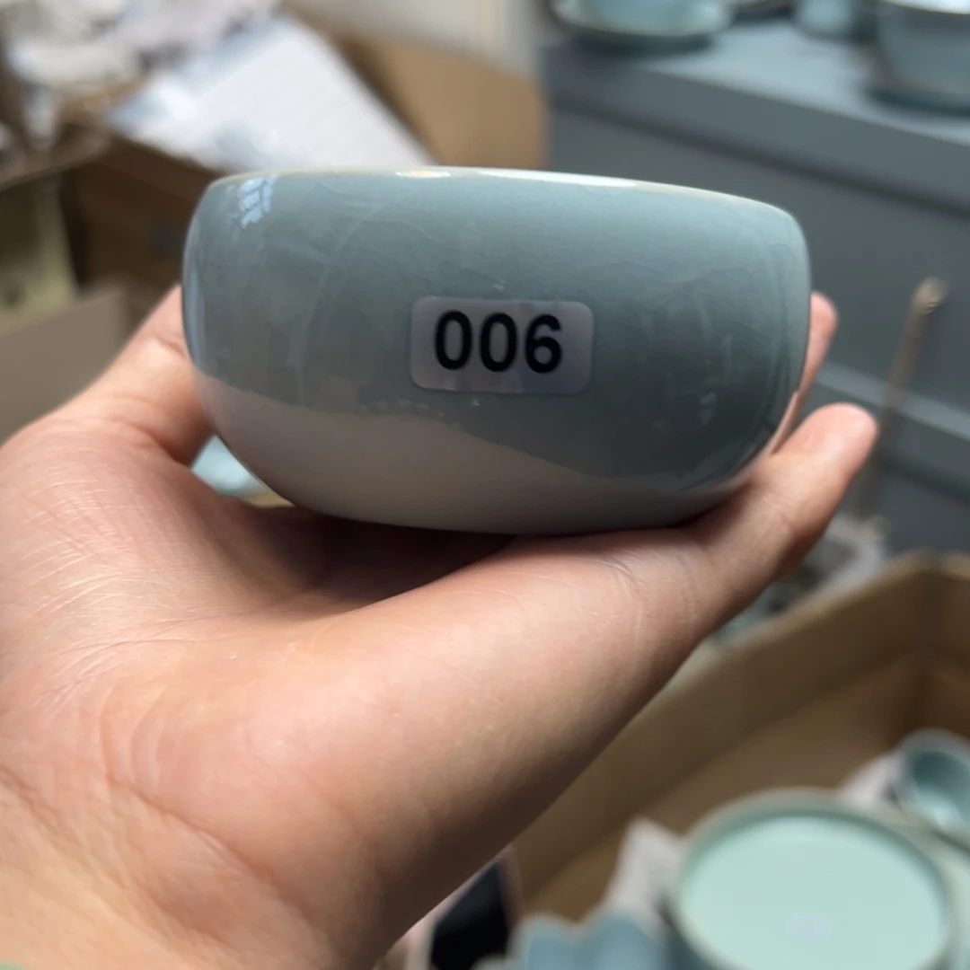 ?****?天青色主人杯微瑕