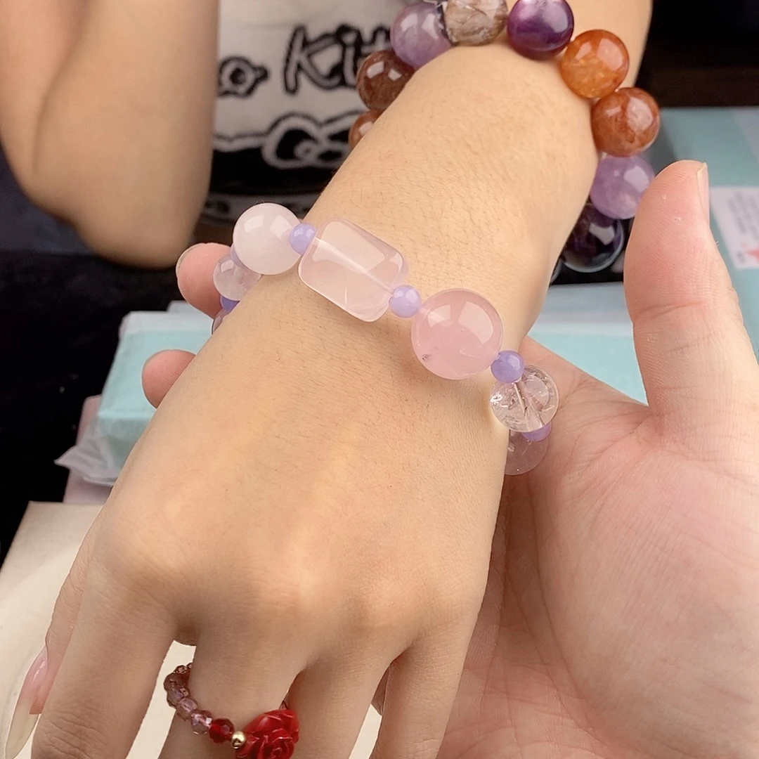 手链银S925镀金镶嵌水晶