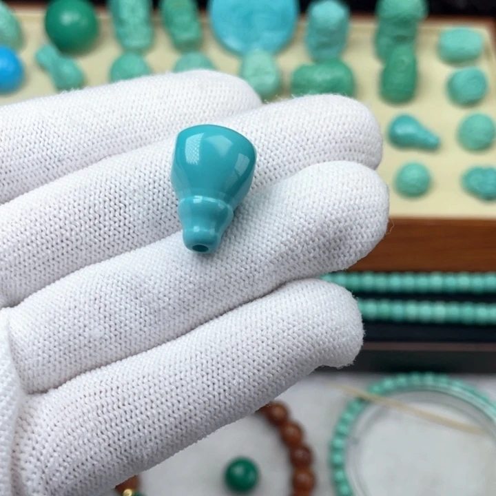 卡12三通高瓷蓝绿色。。。。。