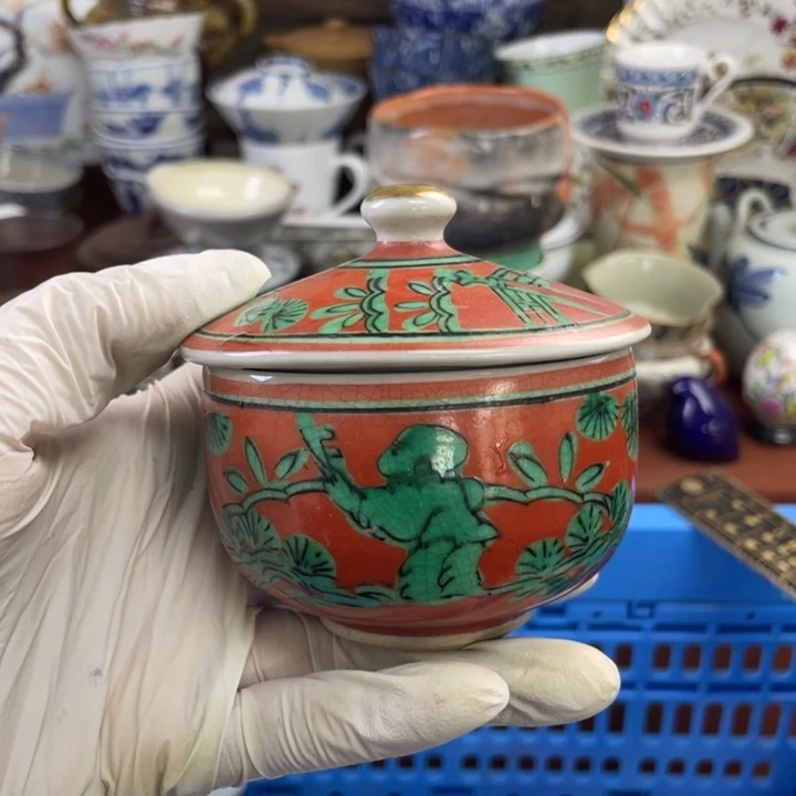 手工艺品琉璃他家瓷器真美…开播