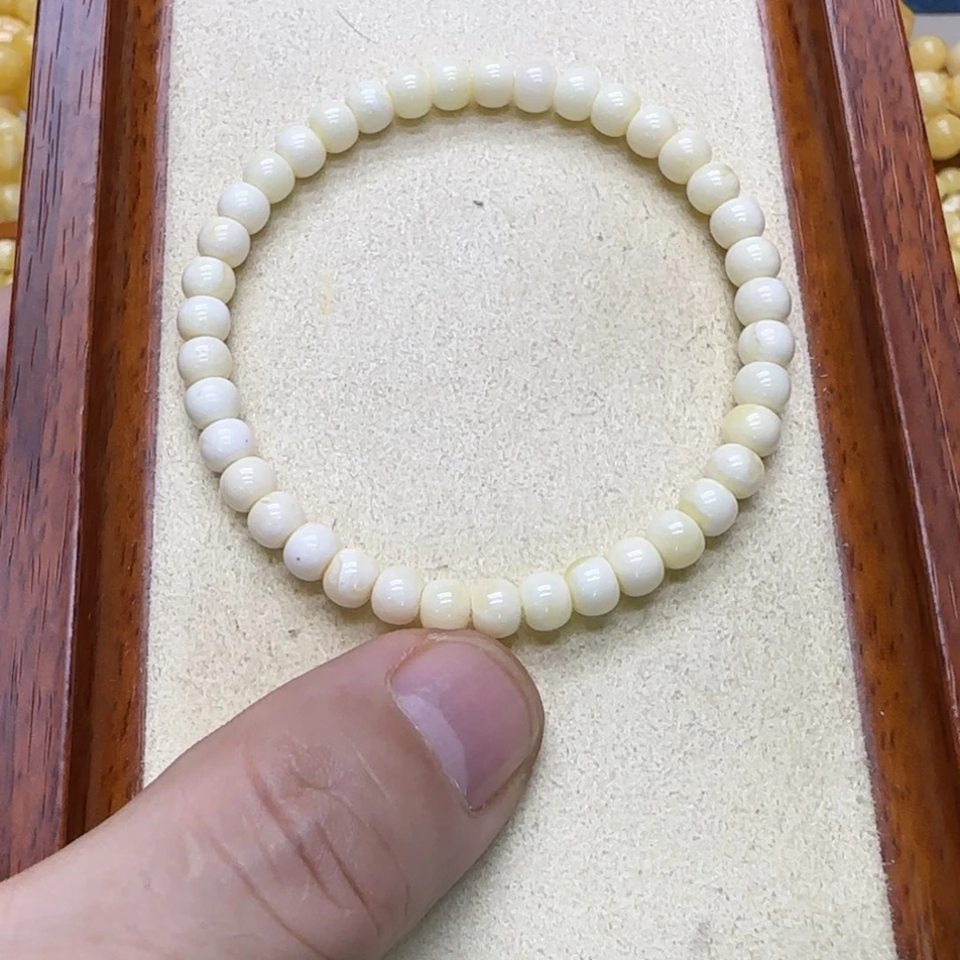 蜜蜡未镶嵌手链蜜蜡手串