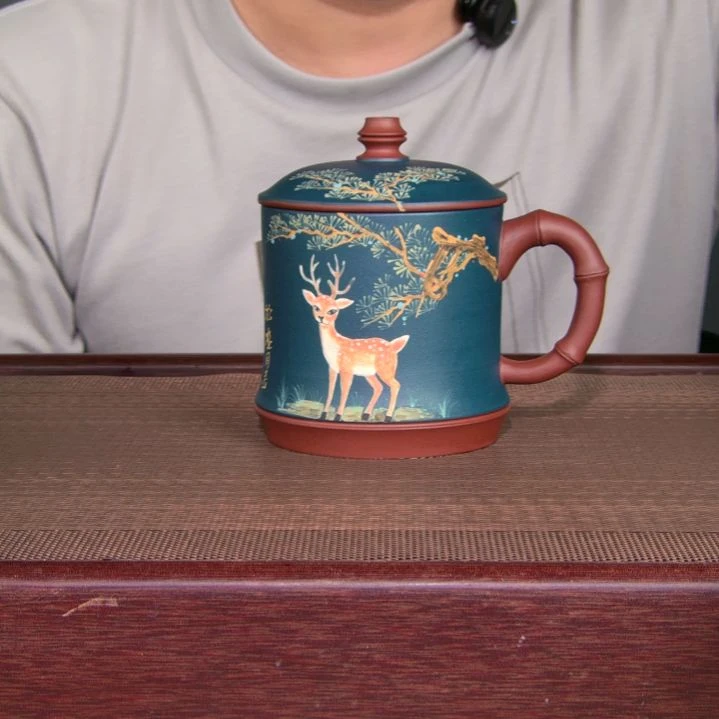 茶杯紫砂高货放漏