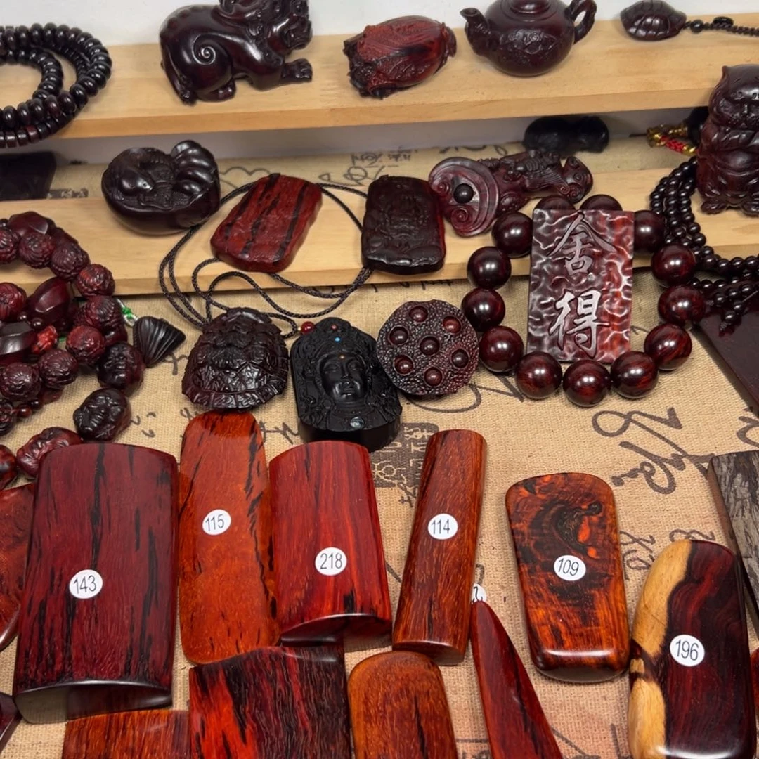 小叶紫檀把件印度小叶紫檀