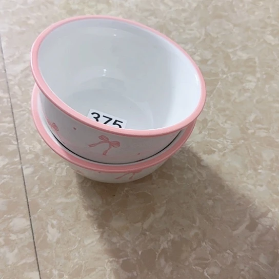 新骨瓷陶瓷碗375两个碗